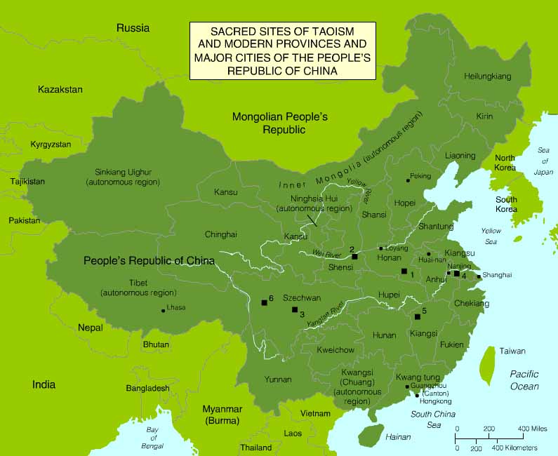 origin of taoism map